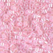 Miyuki delica beads 8/0 - Lined crystal light pink DBL-244